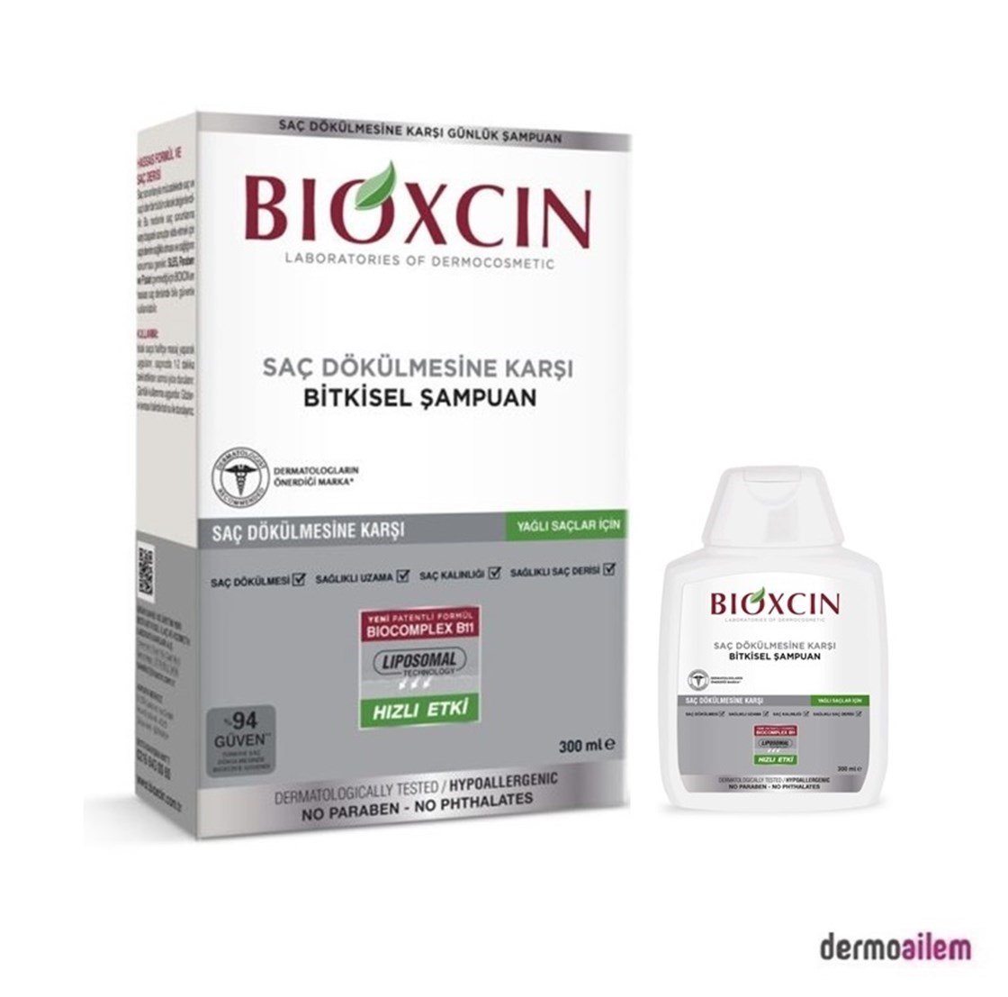 ŞampuanlarBioxcinBioxcin Genesis Saç Dökülmesine Karşı Şampuan 300ml (Yağlı Saçlar)