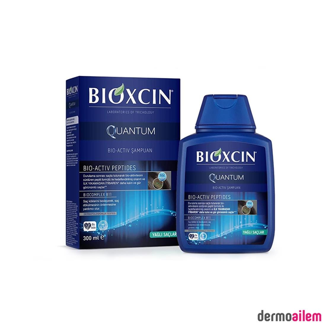 ŞampuanlarBioxcinBioxcin Quantum Yağlı Saçlar İçin Şampuan 300ml