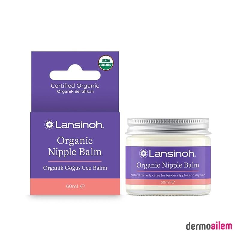 LANSINOH Organik Göğüs Ucu Balmı 60ml