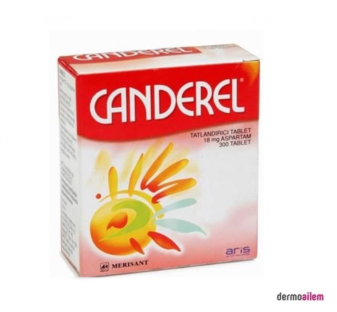 Takviye Edici GıdalarCanderelCanderel Tatlandırıcı 300 Tablet