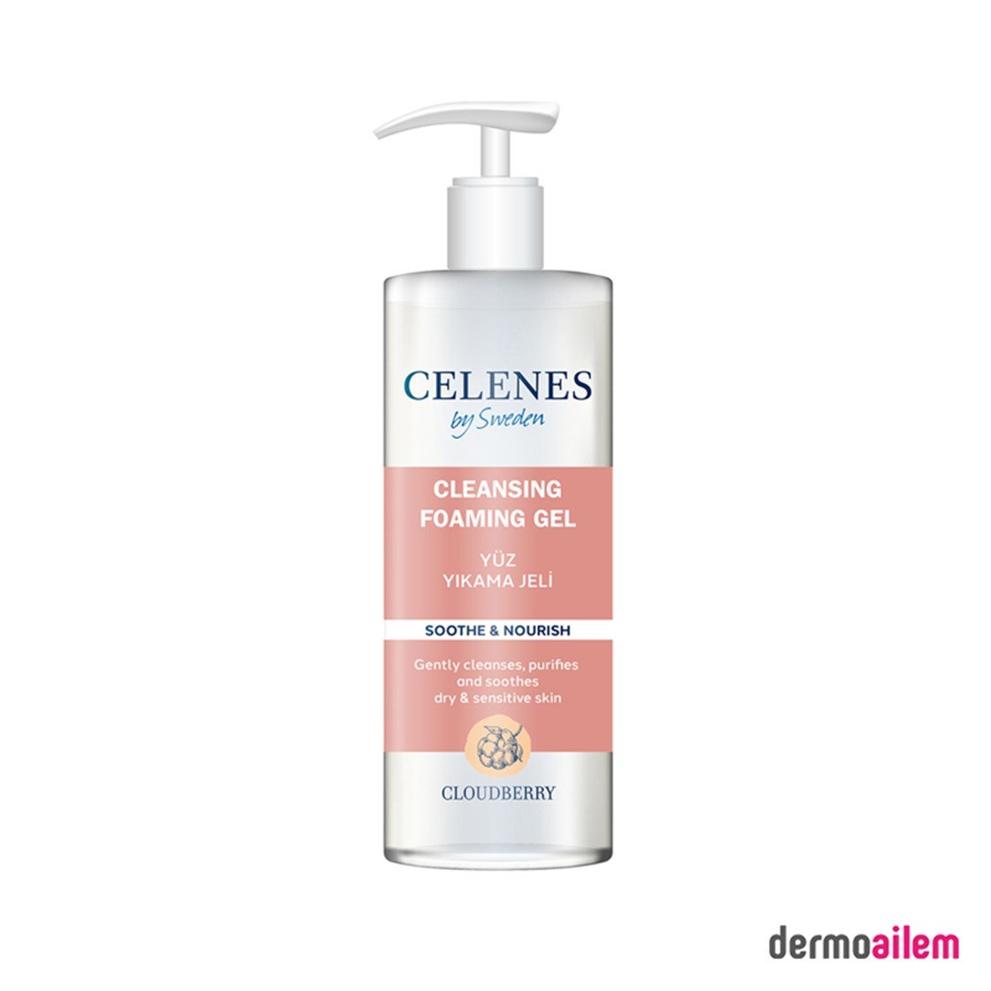 Cilt Temizleme ÜrünleriCelenesCelenes By Sweden Cloudberry Yüz Yıkama Jeli 250 ml