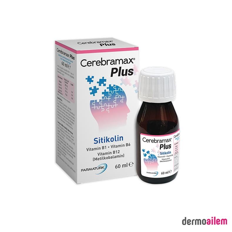 Takviye Edici GıdalarGensu PharmaCerebramax Sitikolin Şurup 60 ml