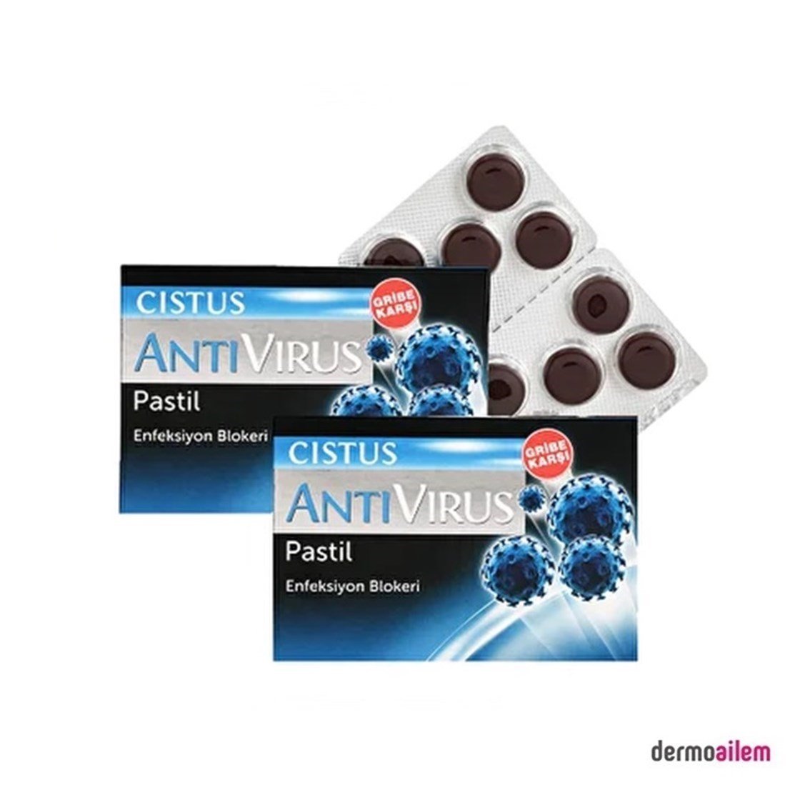 Takviye Edici GıdalarCistusCistus Antivirüs 10 Pastil 2'li