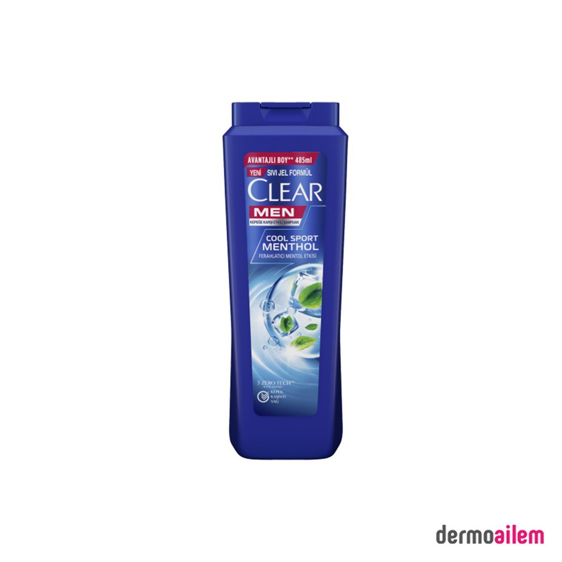 ŞampuanlarClearClear Men Cool Sport Menthol Şampuan 485 ml