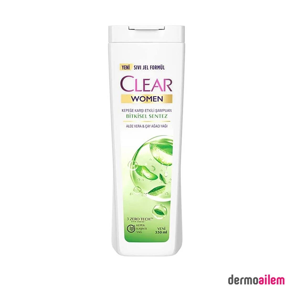 ŞampuanlarClearClear Women Bitkisel Sentez Kepeğe Karşı Etkili Şampuan 350 ml