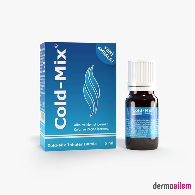 Burun SağlığıEna FarmaCold-Mix İnhaler Damla 5 ml