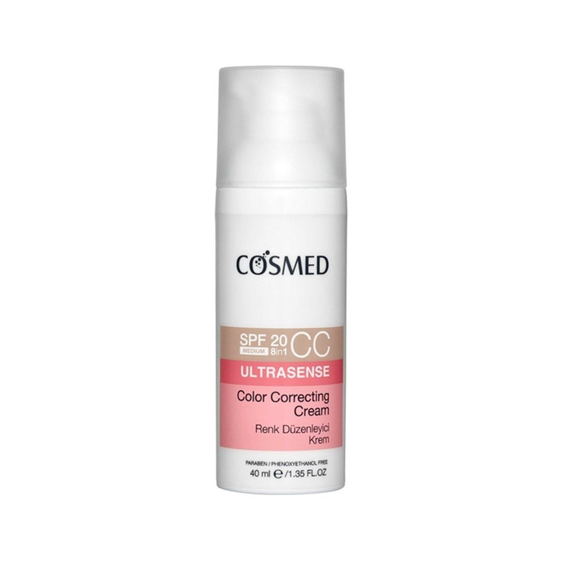 BB & CC KremlerCosmedCosmed Ultrasense Renk Düzenleyici CC Krem - Medium Spf 20 - 40 ml