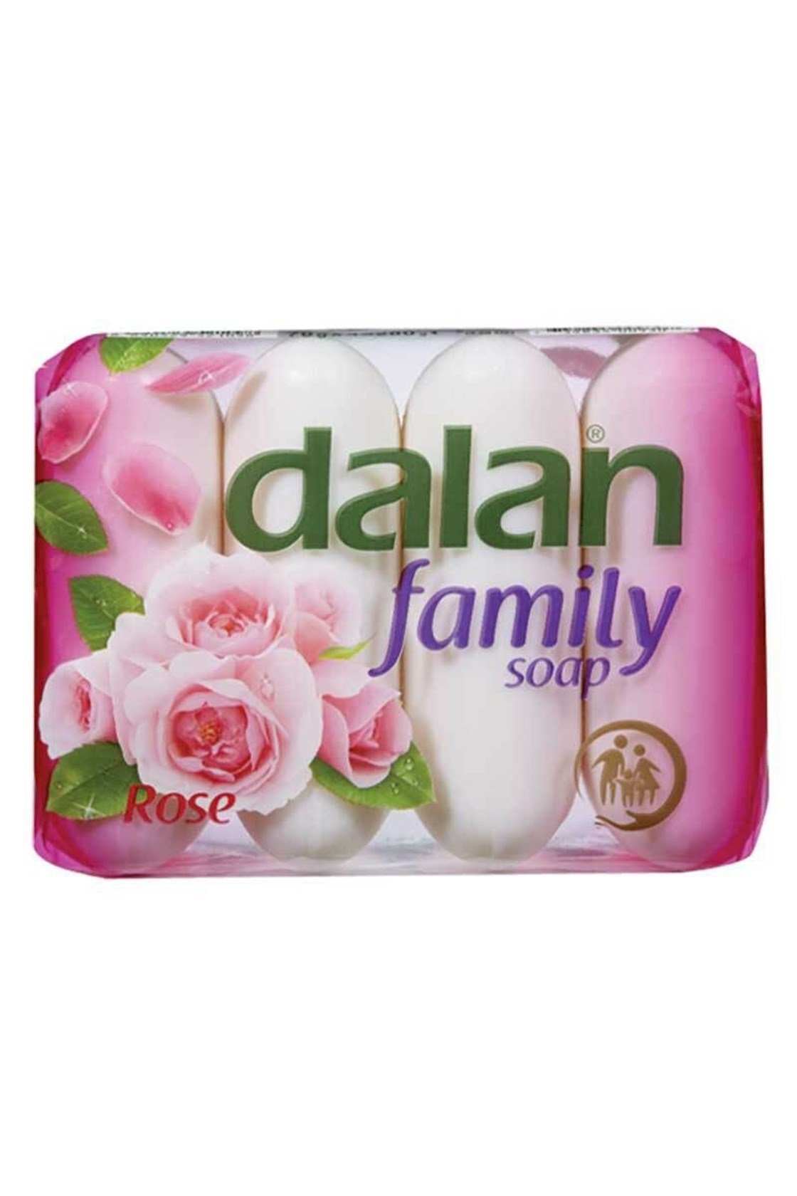 El Yüz SabunlarıDalanDalan Family Sabun Gül 4x70Gr