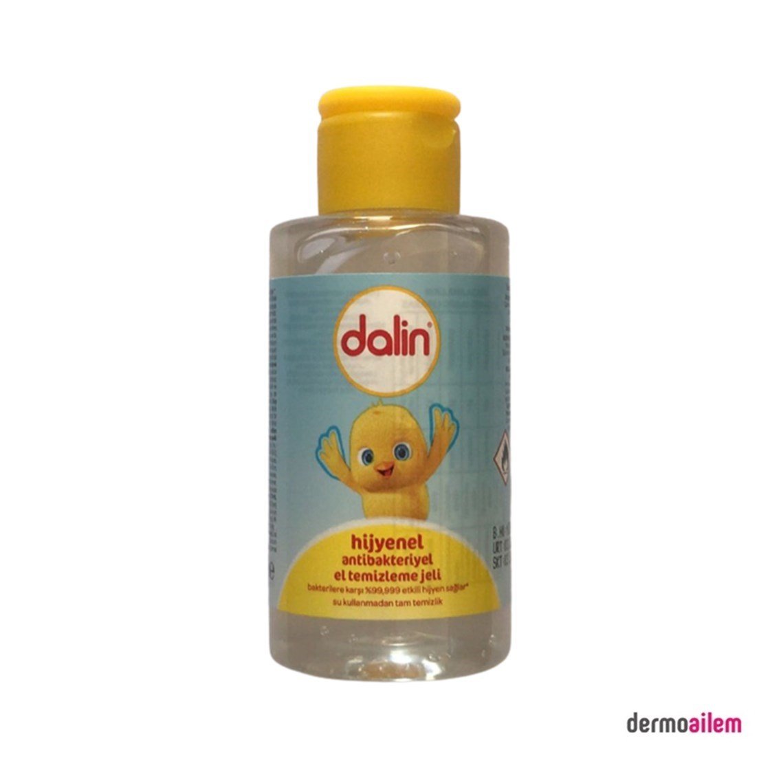 DezenfektanDalinDalin Hijyenel Antibakteriyel El Temizleme Jeli 100 ml
