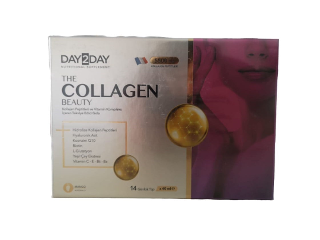 Takviye Edici GıdalarDay2DayDay2Day The Collagen Beauty 14 Tüp X 40 Ml
