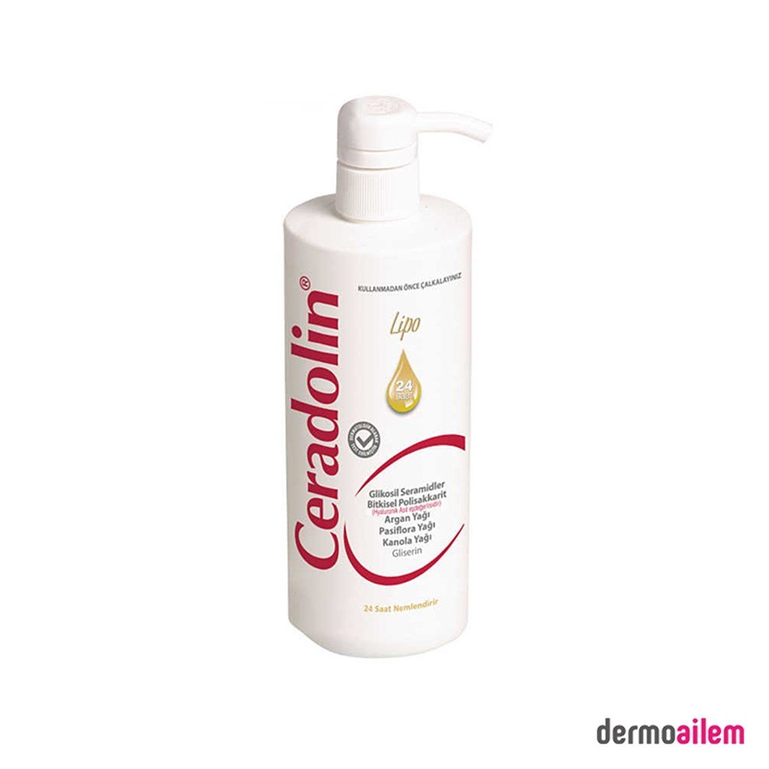 Vücut Nemlendirici & Yenileyici ÜrünlerDermadolinDermadolin Ceradolin Lipo  Nemlendirici Losyon 500 ml