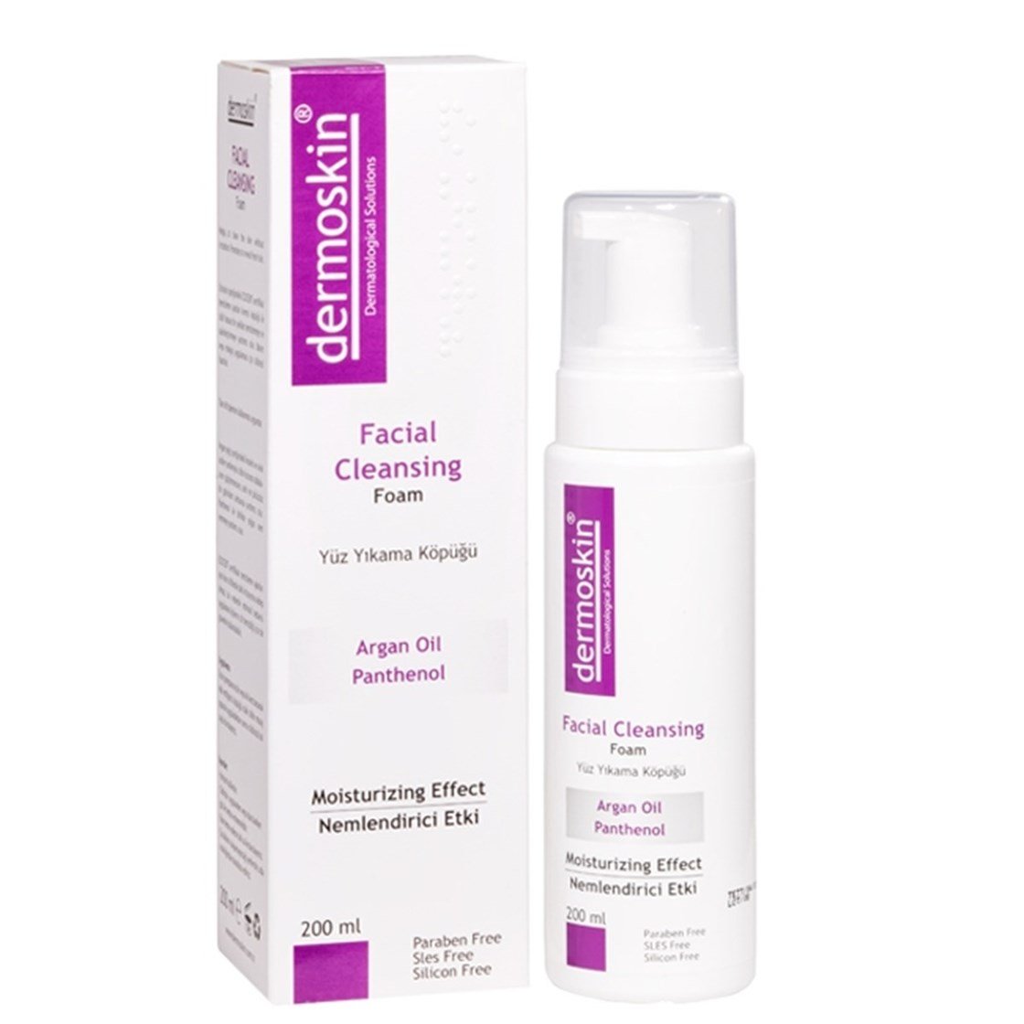 Cilt Temizleme ÜrünleriDermoskinDermoskin Yüz Yıkama Köpüğü 200 ml