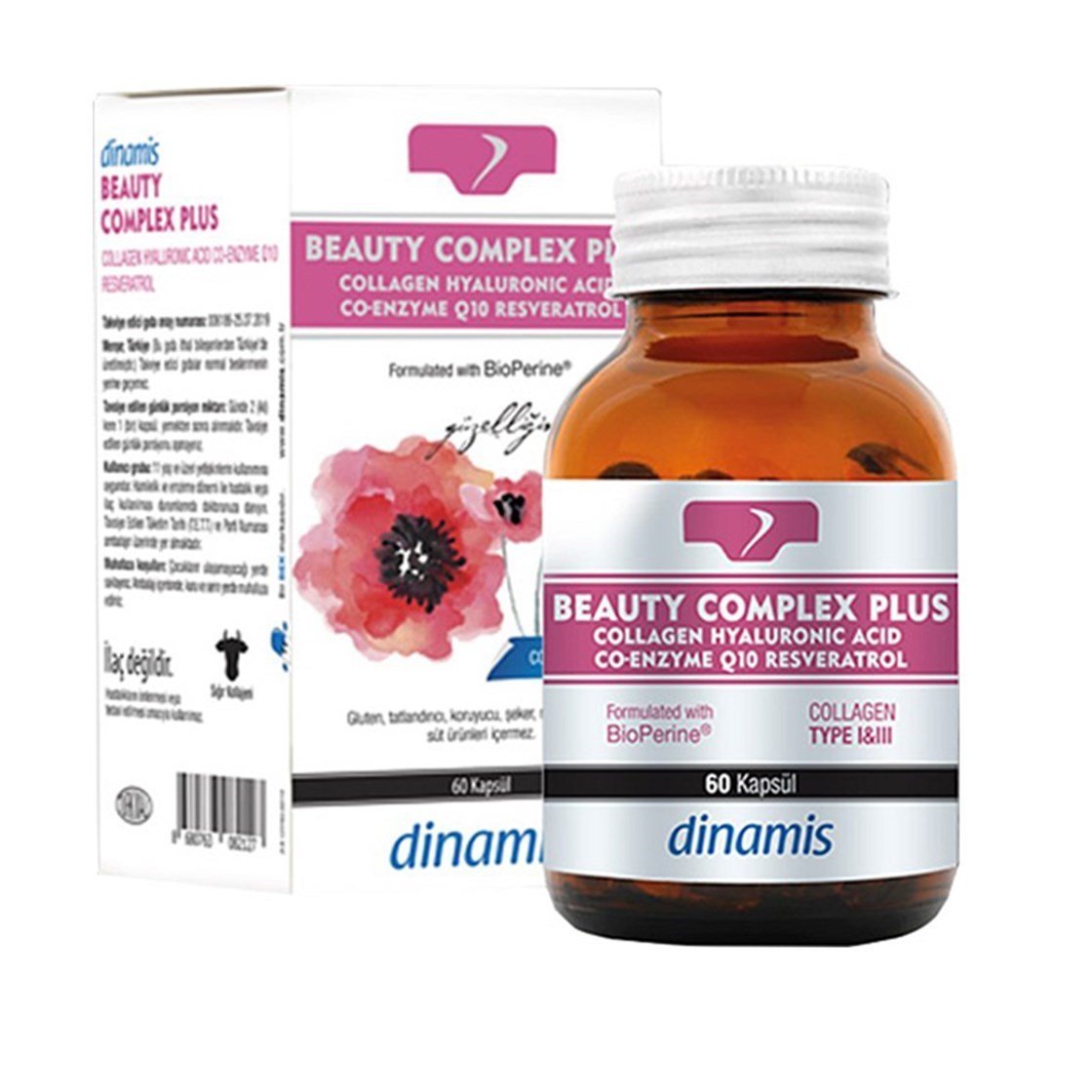 Takviye Edici GıdalarDinamisDinamis Beauty Complex 60 Tablet