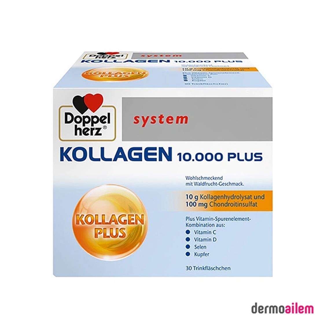 Kolajen ( Collagen )DoppelherzDoppelherz System Kollagen Beauty 25 ml 30 Flakon