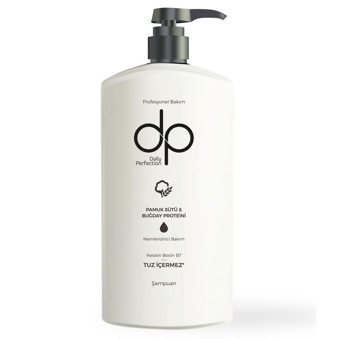 ŞampuanlarDaily PerfectionDP Daily Perfection Pamuk Sütlü Tuzsuz Şampuan 800 ml