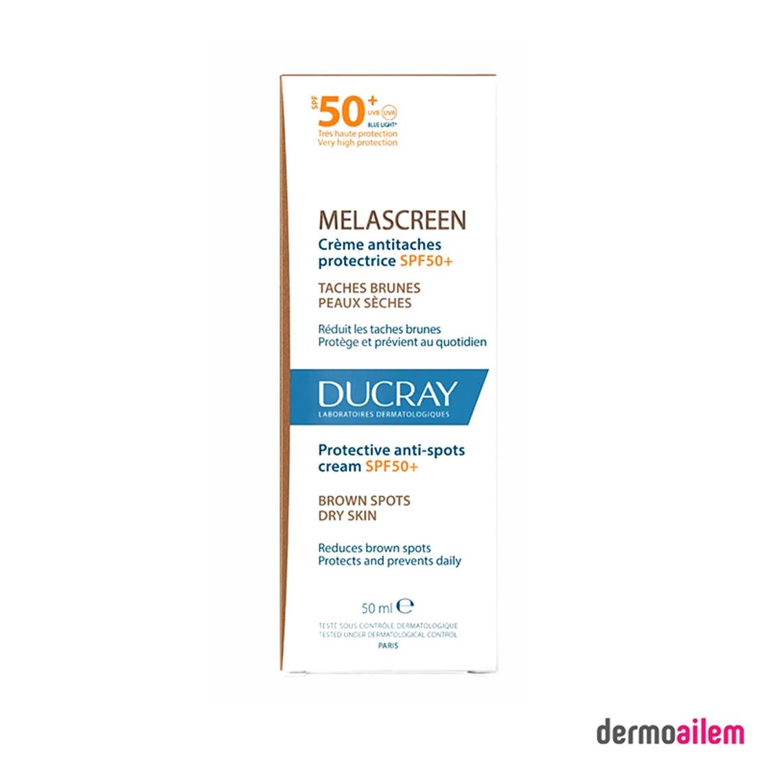 Yüz İçin Güneş ÜrünleriDucrayDucray Melascreen Protective Anti-spot Cream Spf50+ 50 ml