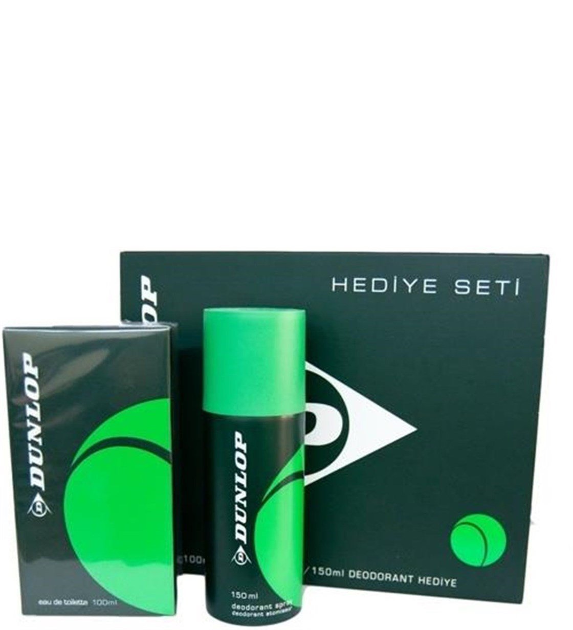 Erkek ParfümDunlopDunlop Classic Yeşil EDT 100 ml + Deo Sprey 150 ml Erkek Parfüm Seti