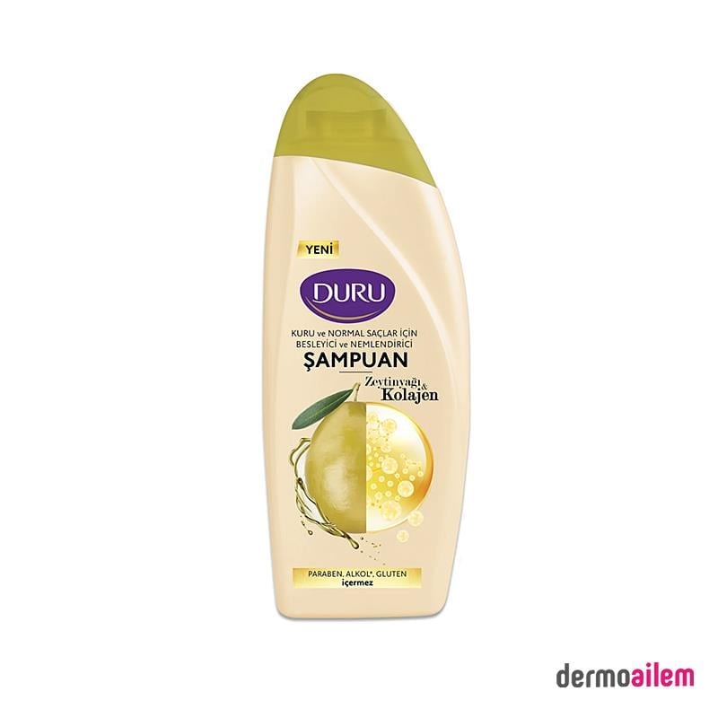 ŞampuanlarDuruDuru Zeytinyağı Kolajen Şampuan 500 ml