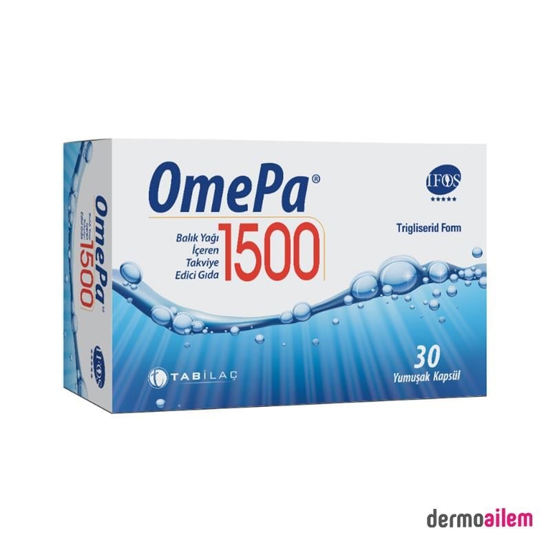 OmePa 1500 30 Kapsül Balık Yağı