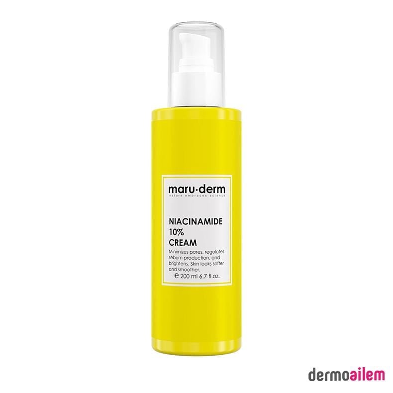 Maruderm Niacinamide %10 Leke Karşıtı Ve Gözenek Sıkılaştırıcı Krem 200 ml