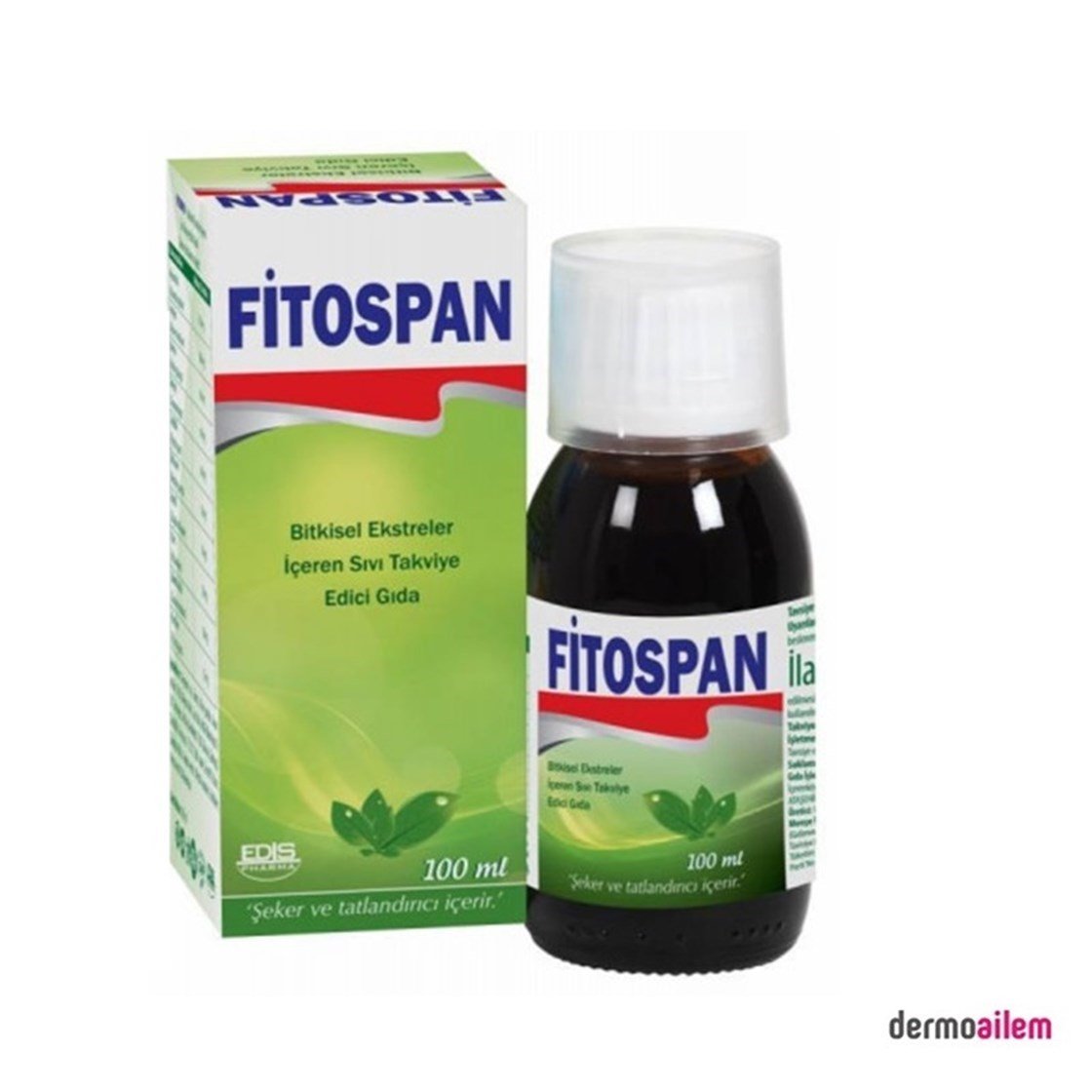 Takviye Edici GıdalarEdis PharmaFitospan Bitkisel Şurup 100 ml