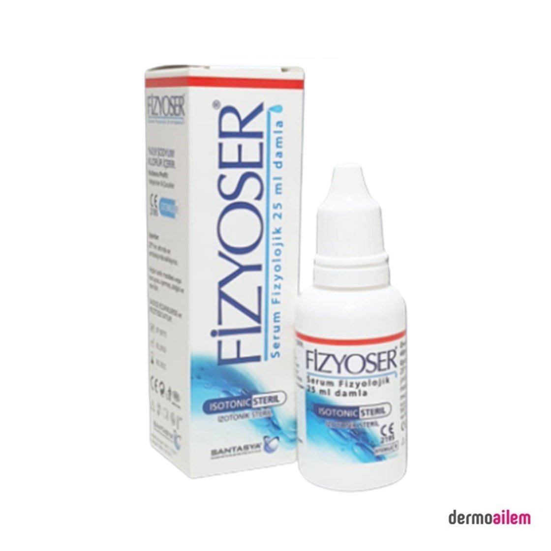 Burun SağlığıSantasyaFizyoser Serum Fizyolojik Damla 25 ml