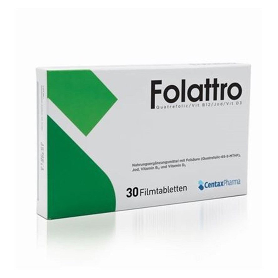 Takviye Edici GıdalarCentax PharmaFolattro Folik Asit 30 Tablet