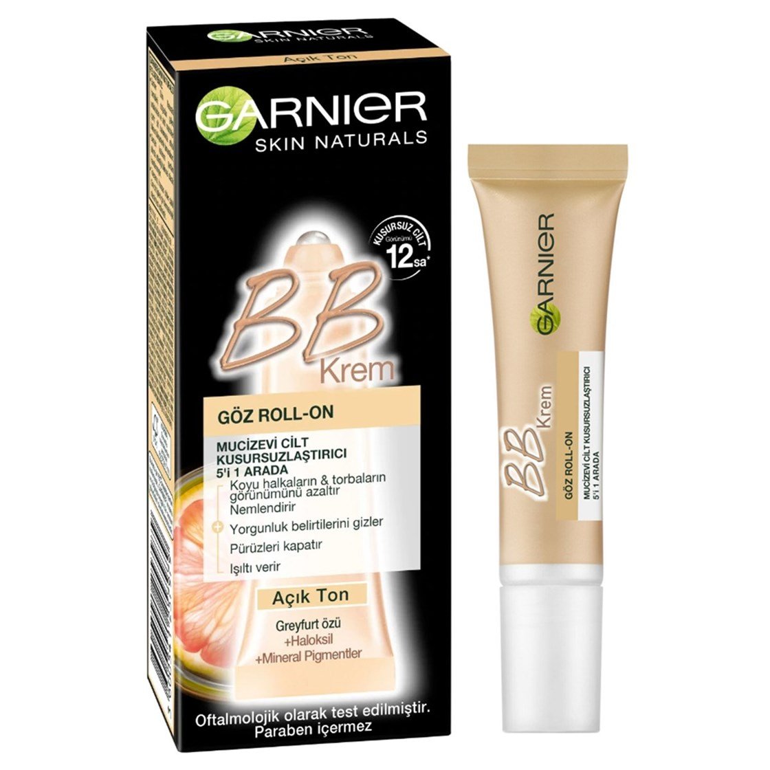 Cilt BakımıGarnierGarnier BB Krem Mucizevi Cilt Kusursuzlaştırıcı Göz Roll-On Açık Ton 7 ml