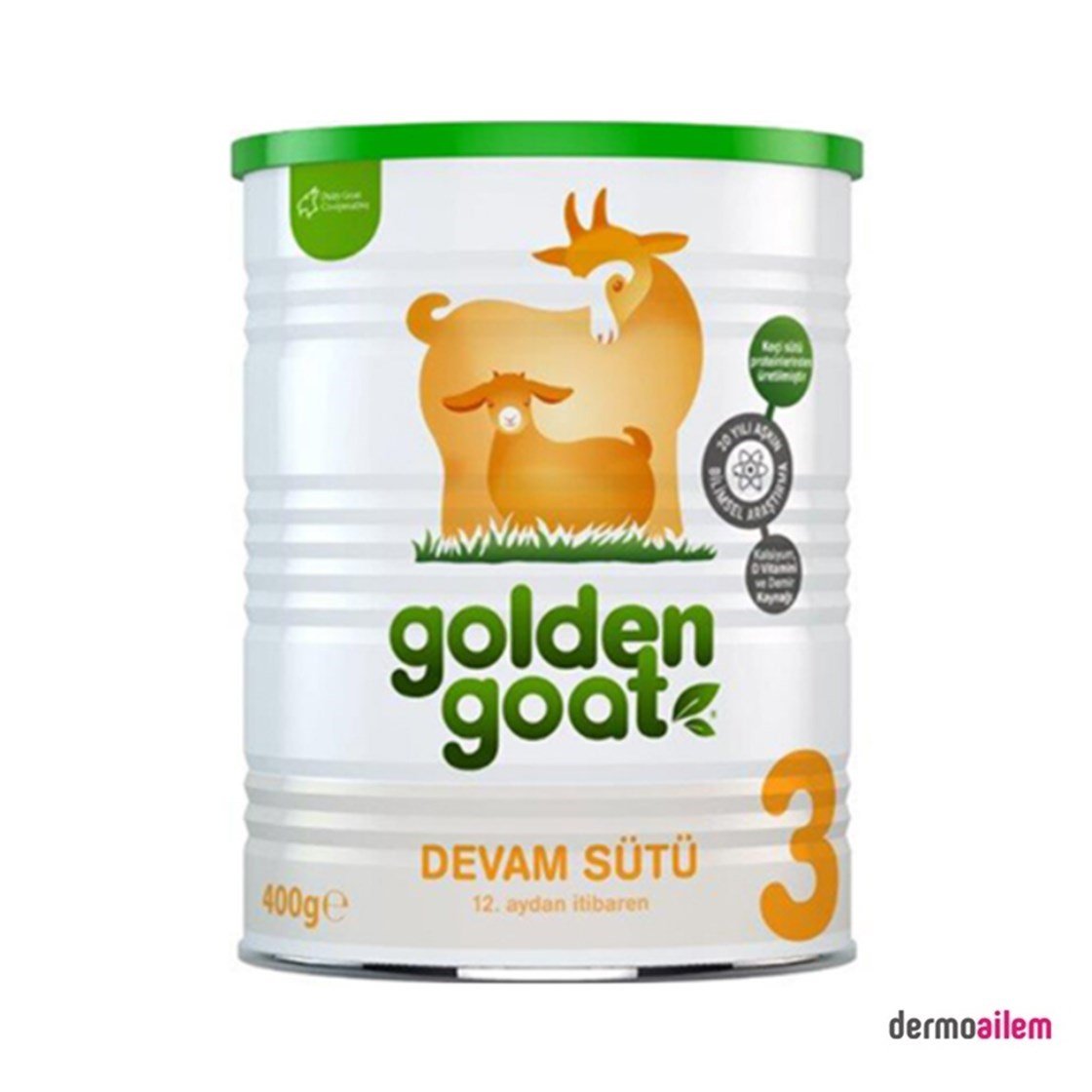 MamalarGolden GoatGolden Goat 3 Keçi Sütlü Devam Sütü 400 gr