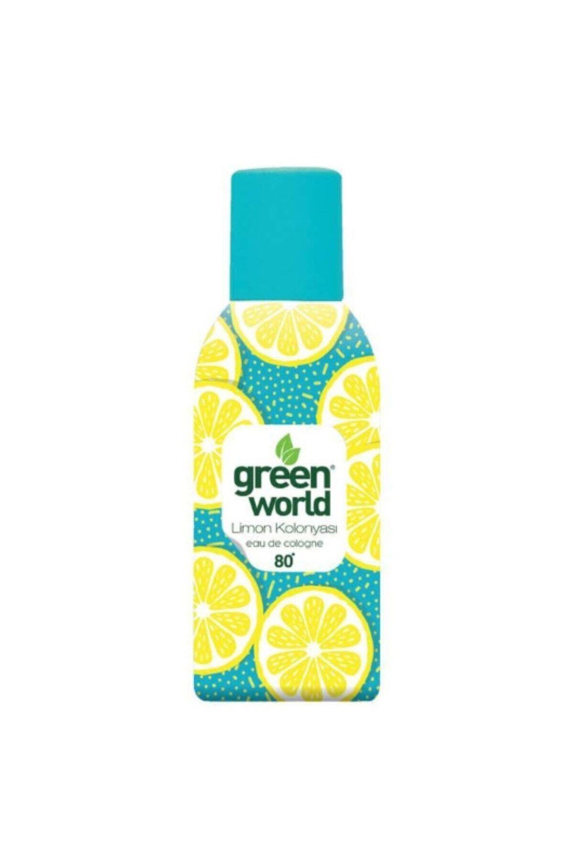 KolonyaGreenGreen World Limon Kolonyası Sprey 80 Derece 150 Ml