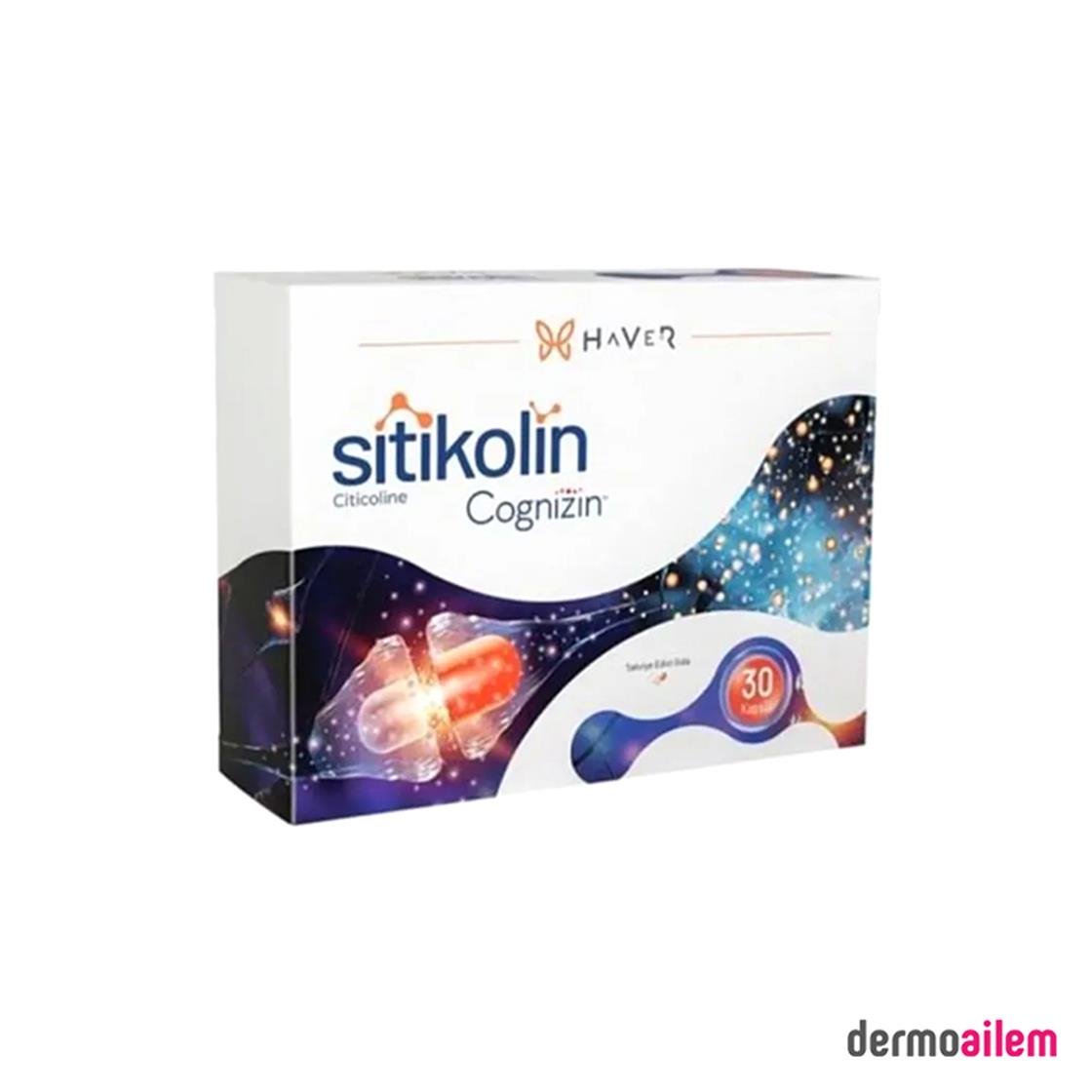 Takviye Edici GıdalarHaverHaver Sitikolin Cognizin 250 mg 30 Kapsül