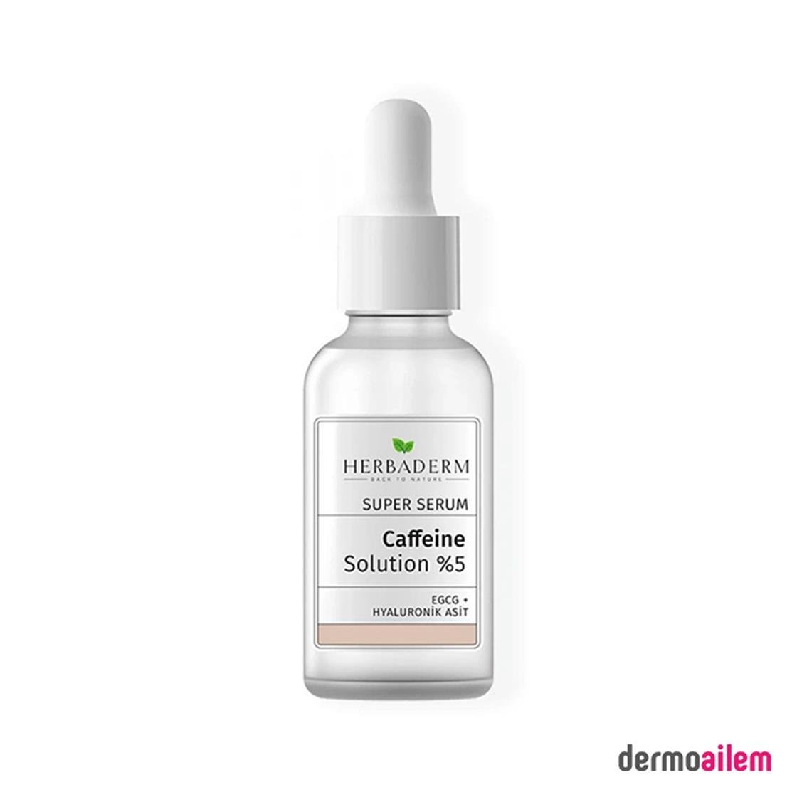 Göz Çevresi BakımıHERBADERMHerbaderm Super Serum Caffeine Solution %5 Göz Çevresi Serumu 30 ml