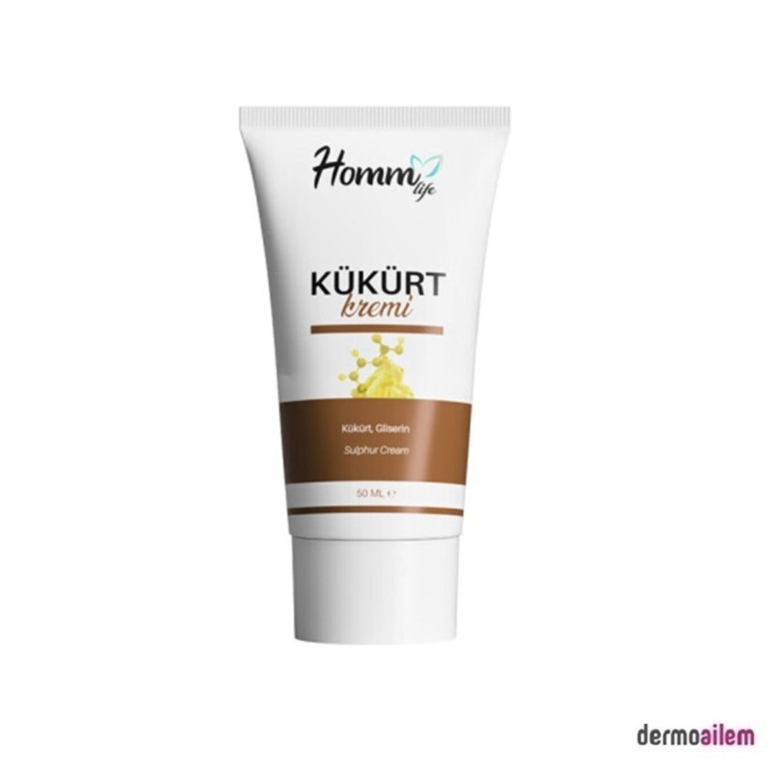 Lekeli Ciltler & AydınlatıcıHOMM BİTKİSELHomm Life Kükürt Kremi 50 ml