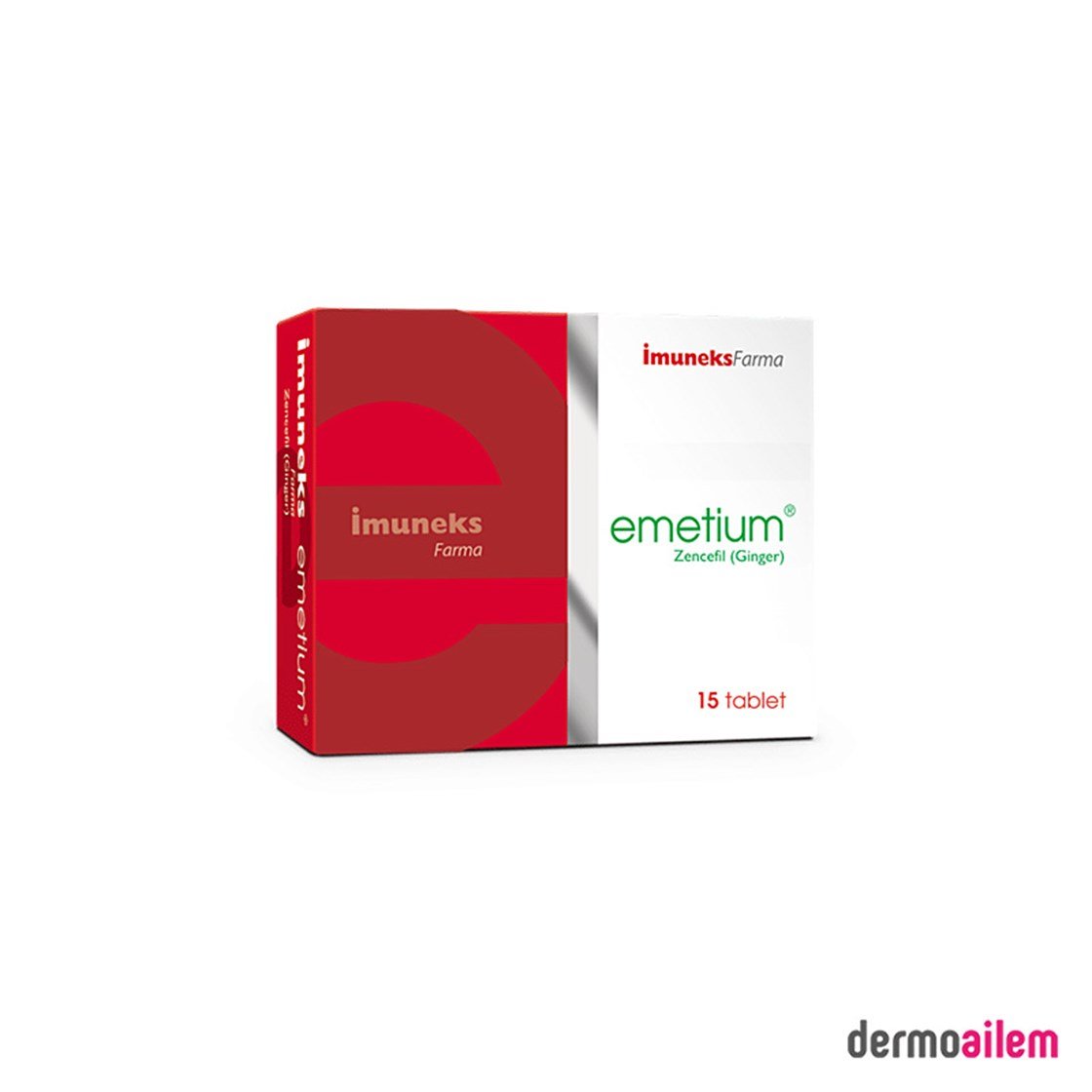 Takviye Edici GıdalarİmuneksFarmaImuneks Emetium Zencefil 15 Tablet