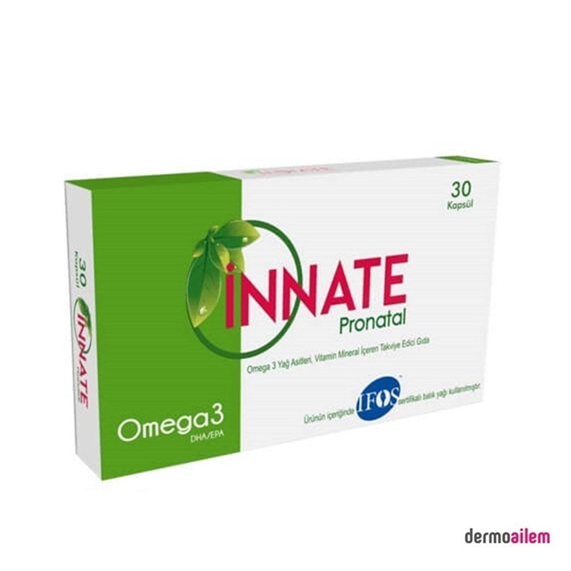 Omega 3 & Balık YağlarıNeuPharmaInnate Pronatal Omega 3 30 Kapsül