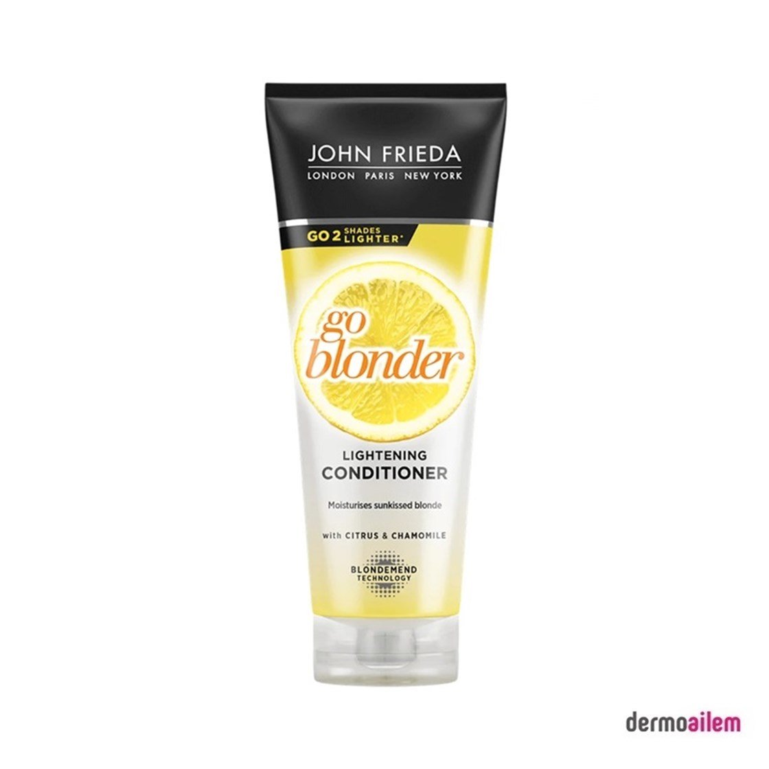 Saç KremleriJohn FriedaJohn Frieda Sheer Blonde Go Blonder Lightening 250 ml Sarı Saçlara Güneş Işıltısı Bakım Kremi 1