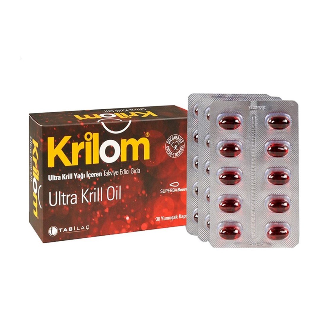 Takviye Edici GıdalarKrilomKrilom Ultra Krill Oil Takviye Edici Gıda 30 Yumuşak Kapsül