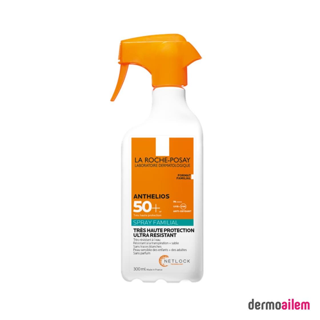 Vücut İçin Güneş ÜrünleriLa RocheLa Roche Posay Anthelios Family Spray Vücut Güneş Kremi 300 ml