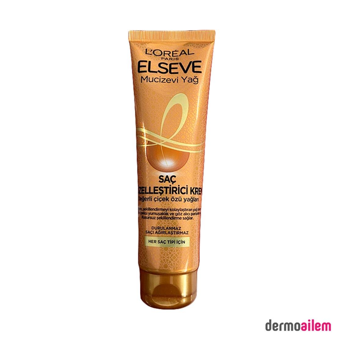 Saç KremleriLoreal ParisLoreal Paris Elseve Mucizevi Yağ Saç Güzelleştirici Krem 150 ml