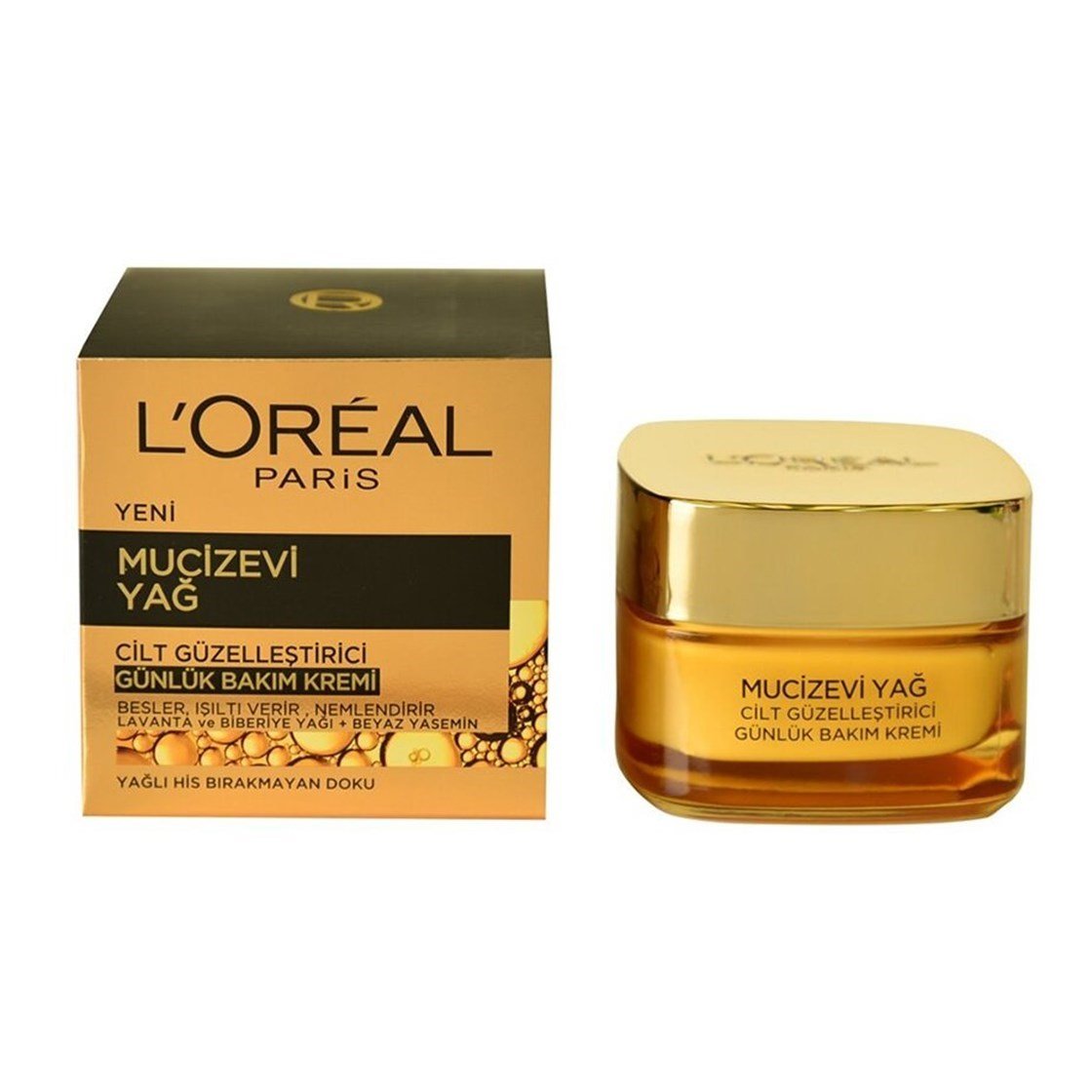 Nemlendirici & OnarıcıLoreal ParisLoreal Paris Mucizevi Yağ Cilt Güzelleştirici Günlük Bakım Kremi 50 ml