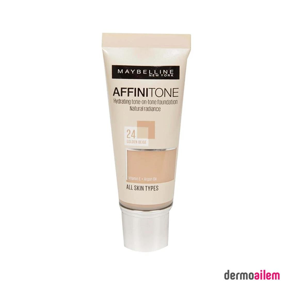FondötenMaybellineMaybelline Affinitone Fondöten 24 Golden Beıge 30 ml