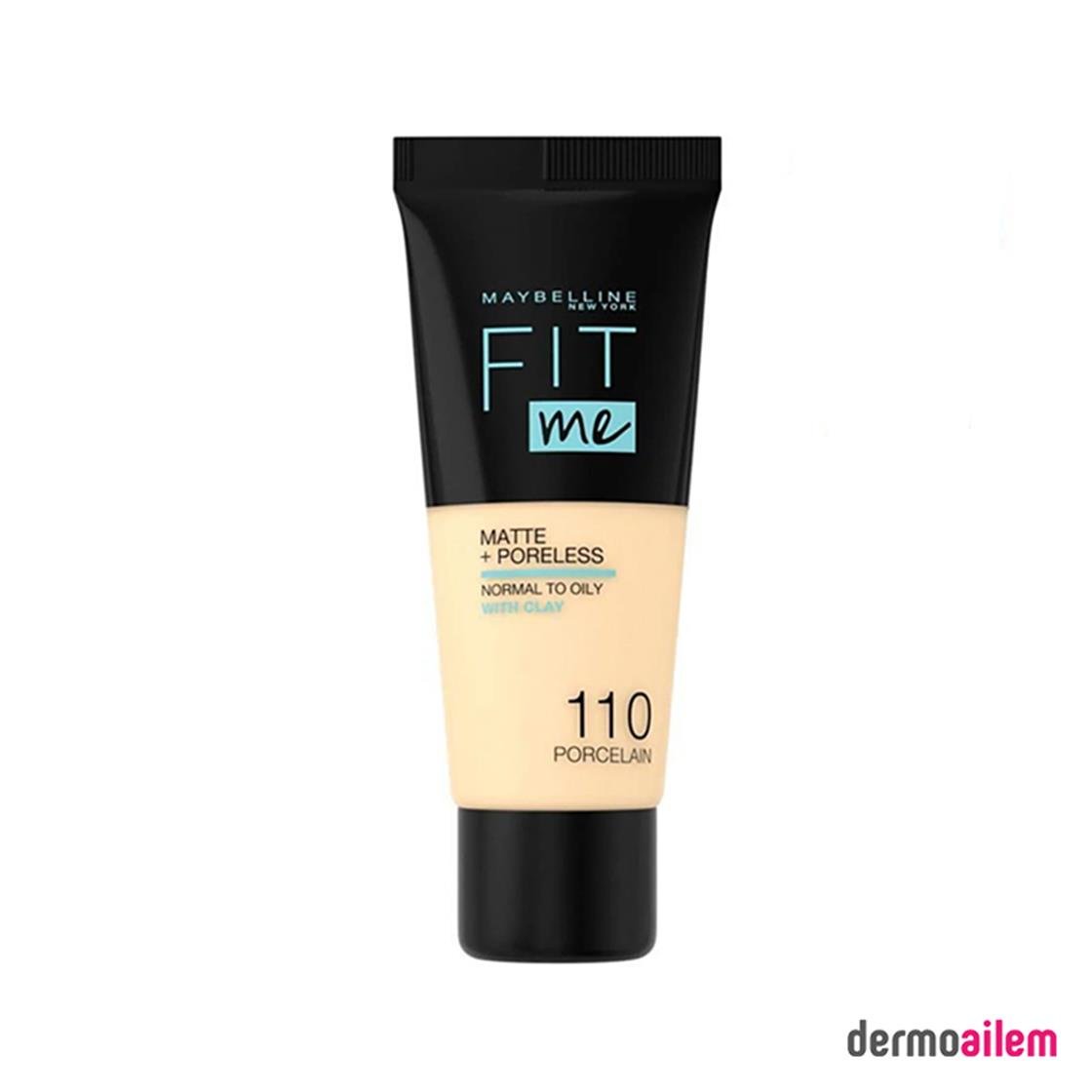 FondötenMaybellineMaybelline Fıt Me Matte + Poreless Fondöten 110 Porcelaın 30 ml