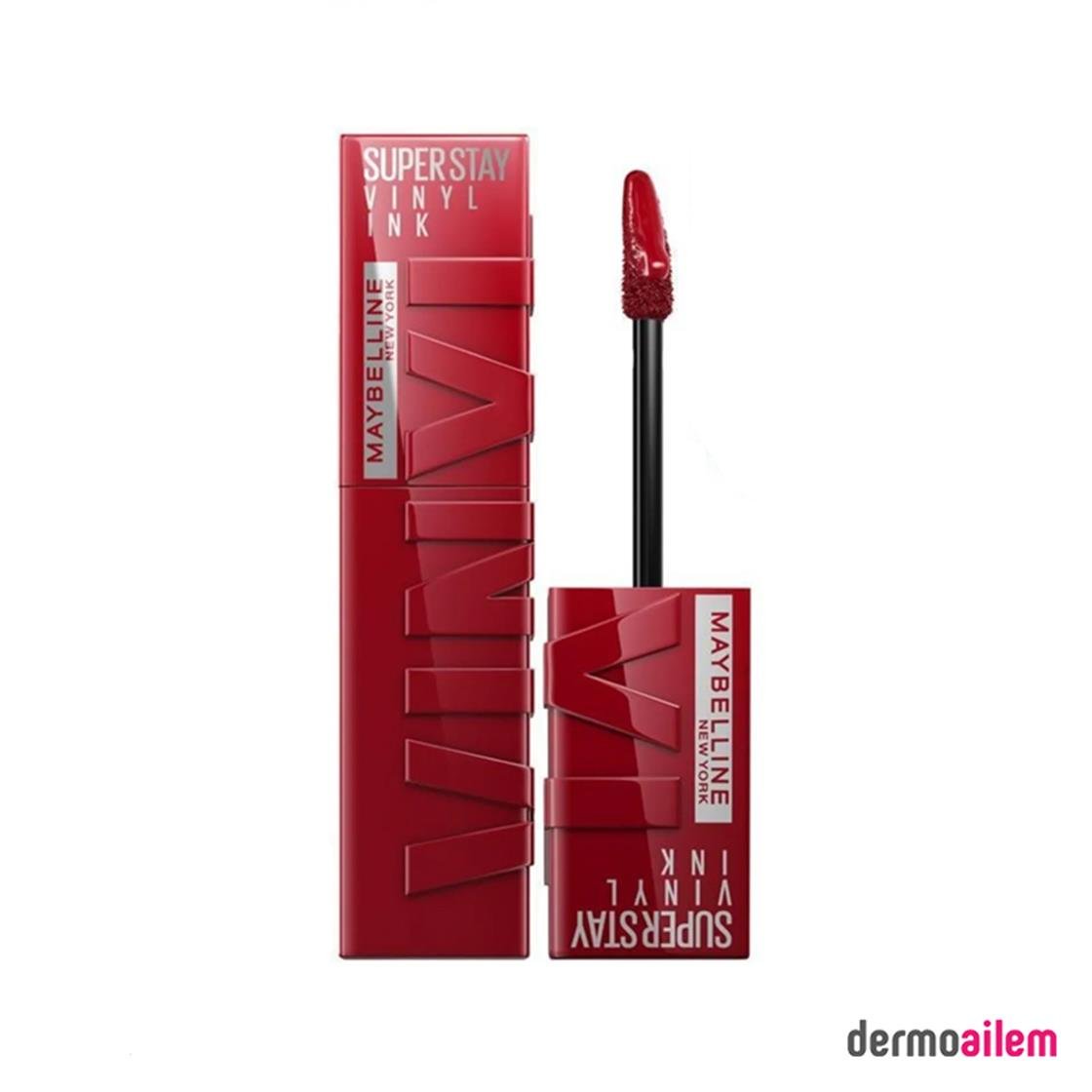 Ruj Maybelline Super Stay Vinyl Ink Likit Parlak Ruj 10 Lippy