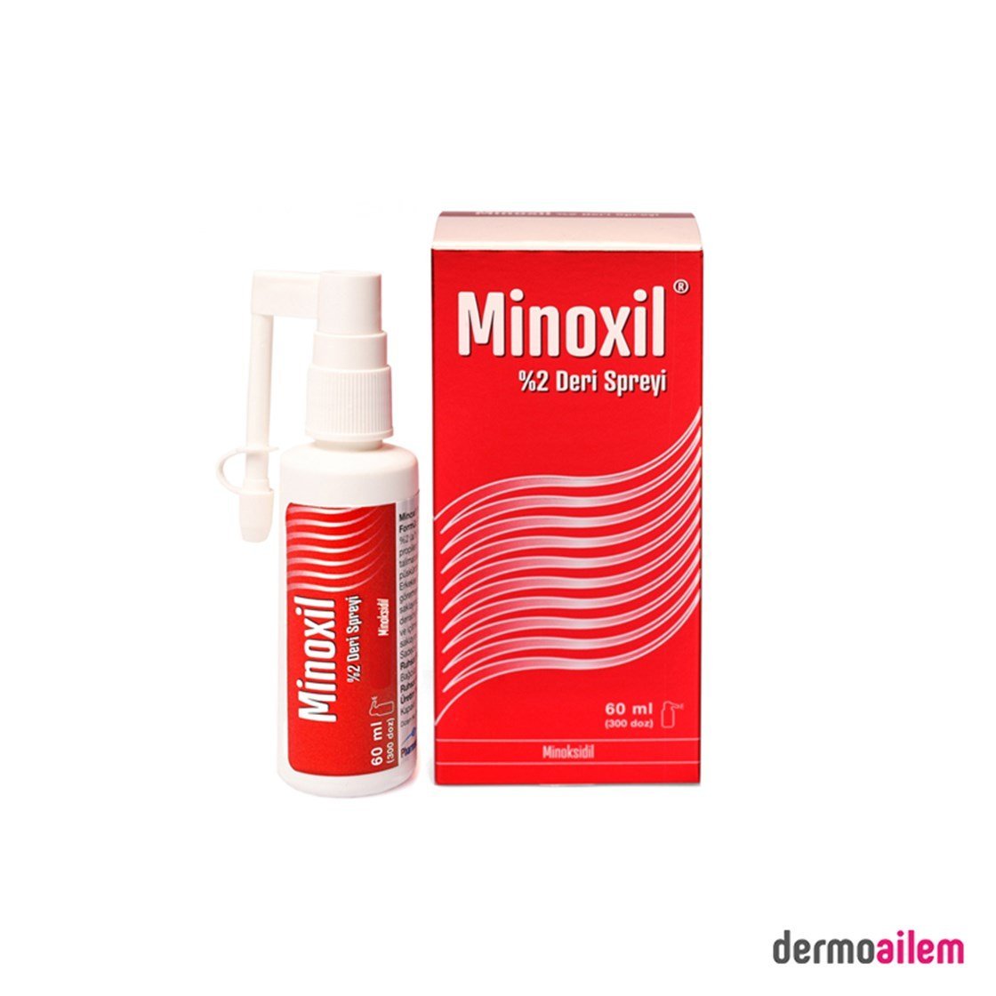 Saç Bakım ÜrünleriPharmaActiveMinoxil Deri Spreyi %2 60 ml