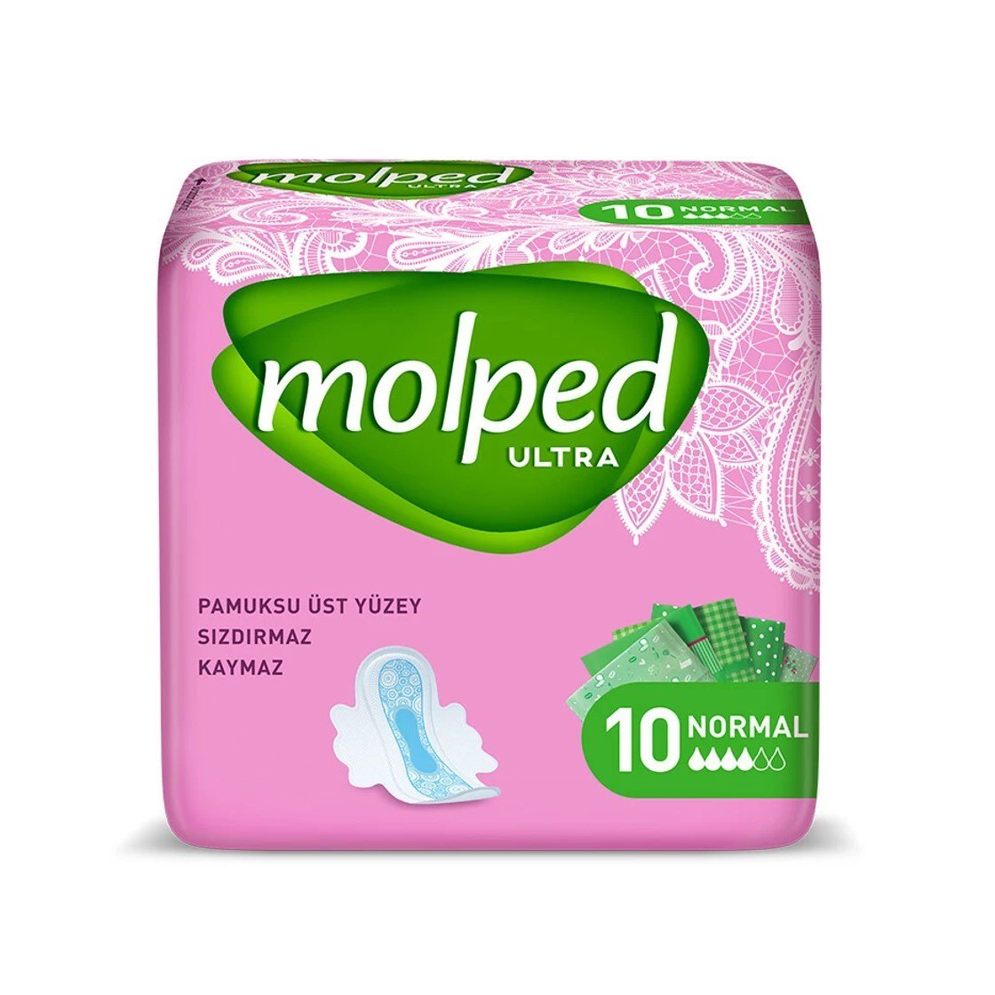 Hijyenik Kadın ÜrünleriMolpedMolped Ultra Hijyenik Ped Normal 10 Adet