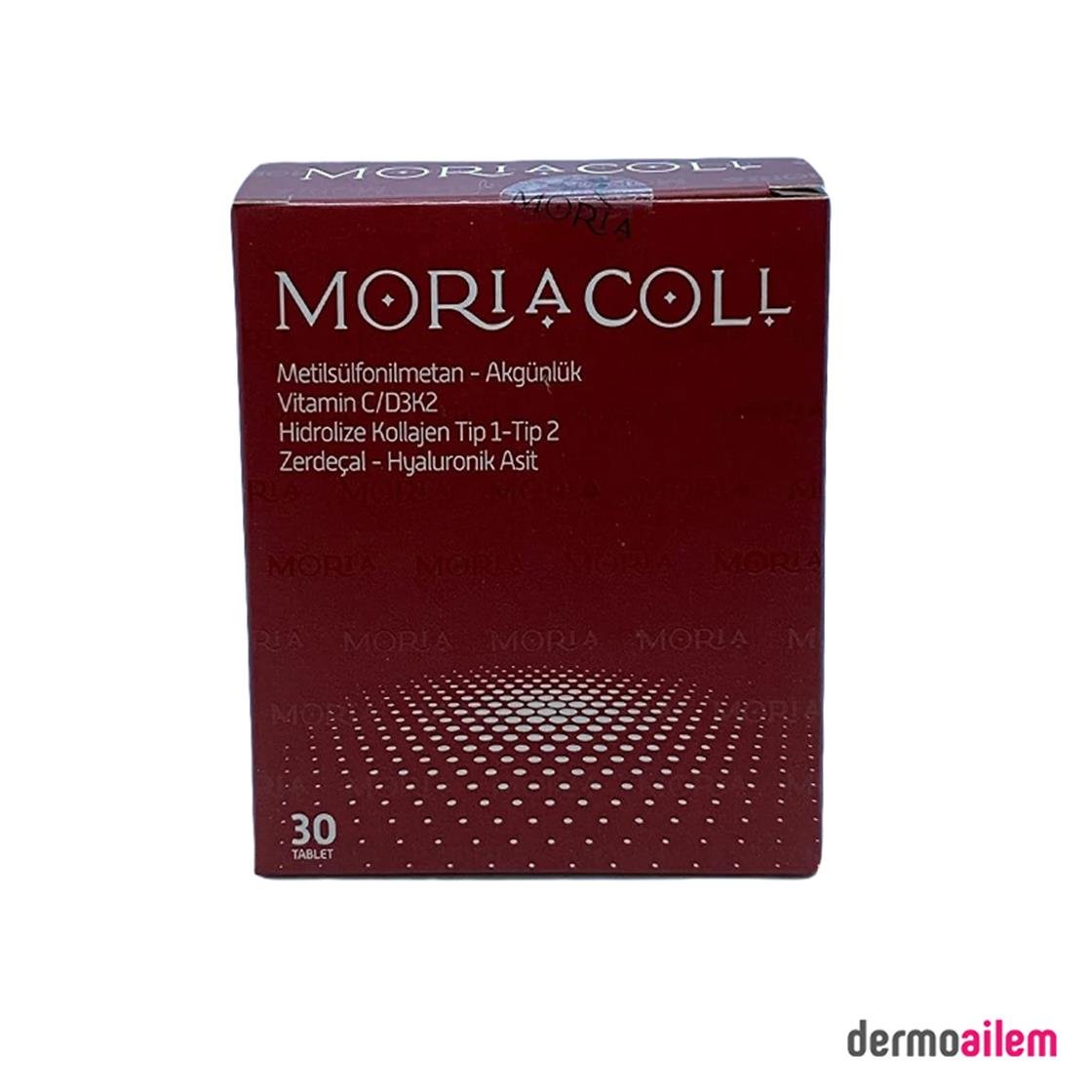 Takviye Edici GıdalarMoriaMoriacoll Kolojen 30 Tablet
