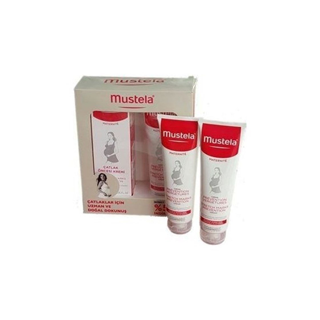 Çatlak ÜrünleriMustelaMustela Maternite Stretch Marks Çatlak Önleyici Krem 150 ml 2 Adet