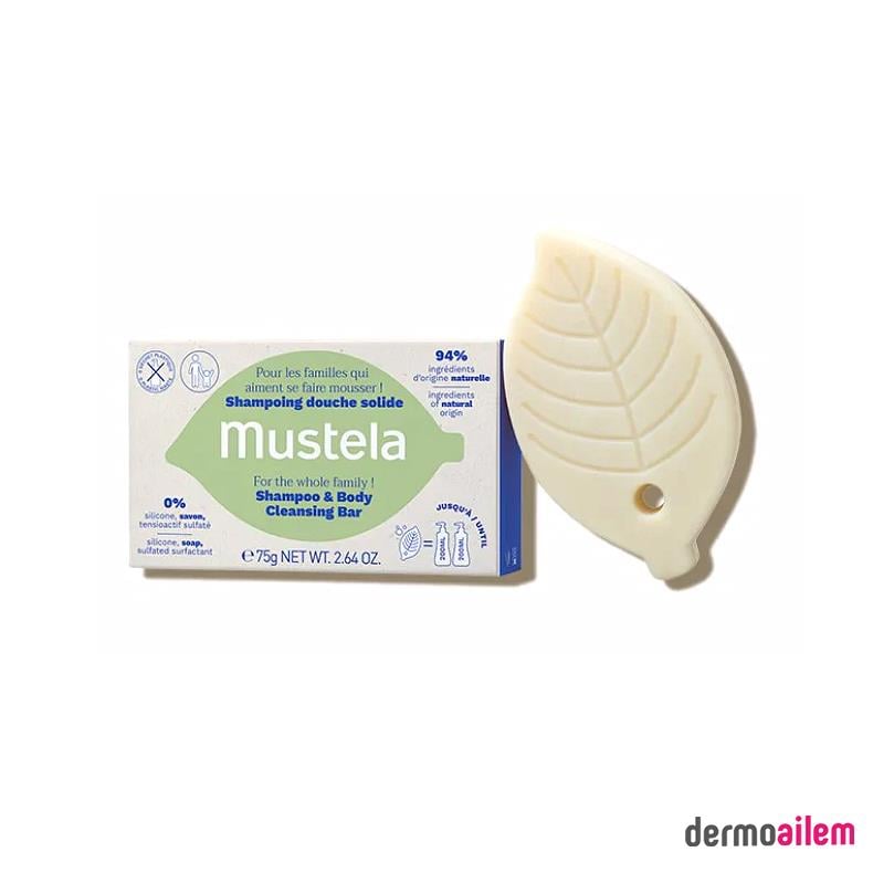 Temizleme ÜrünleriMustelaMustela Şampuan ve Vücut Temizleme Barı 75 gr