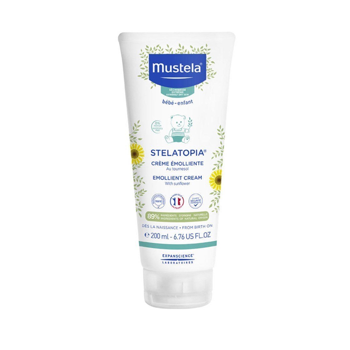Vücut KremiMustelaMustela Stelatopia Emollient Cream 200 ml - Çok Kuru Ve Atopik Ciltler İçin Yumuşatıcı Krem