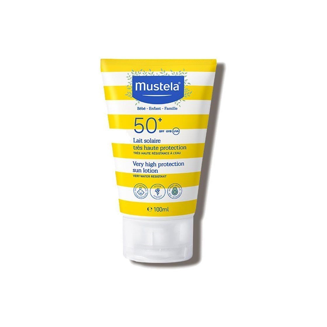 Spf 20 & 50 ArasıMustelaMustela Yüksek Koruma Faktörlü Spf 50+ 100 ml Bebek Güneş Kremi